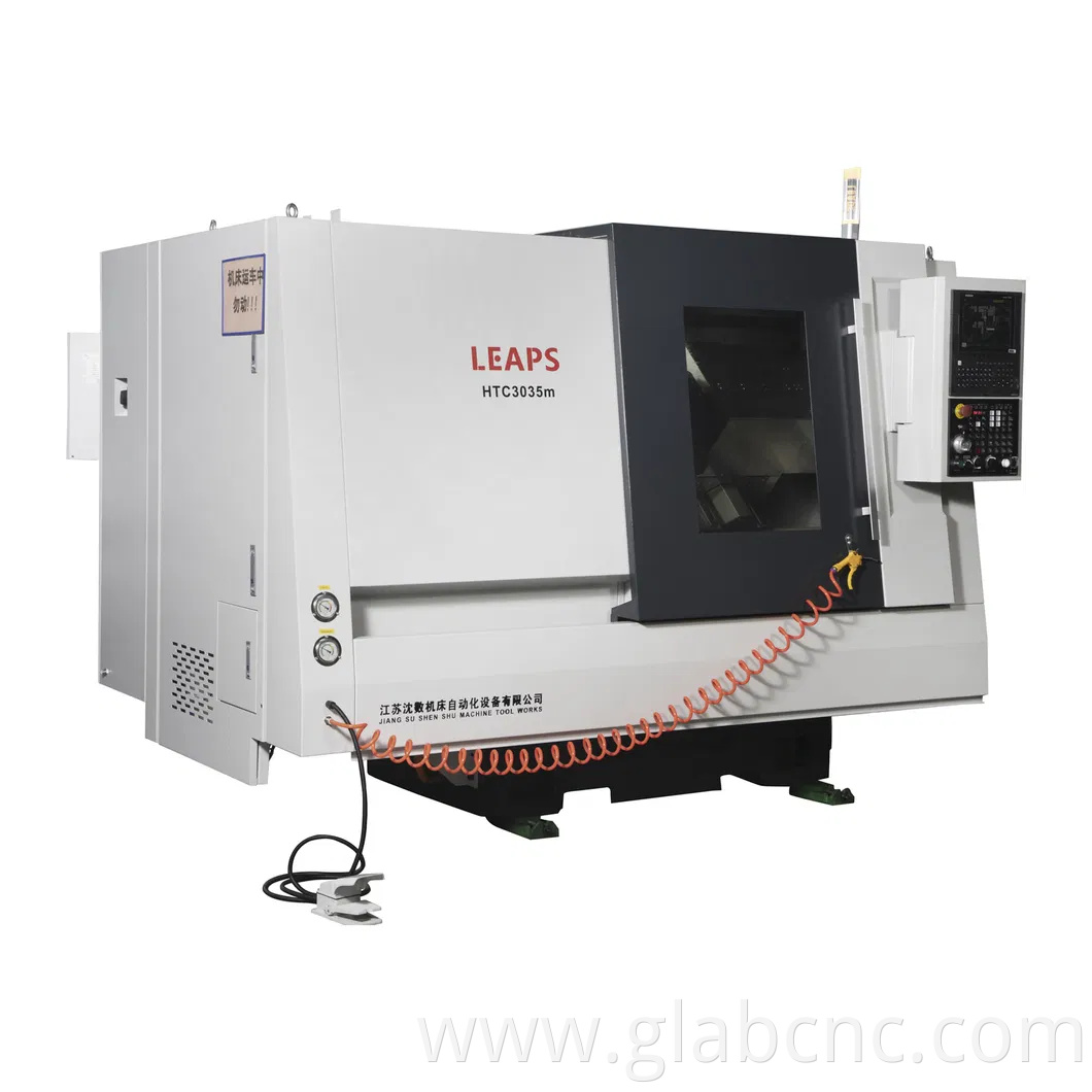 Leaps Heavy-Duty Horizontal CNC Lathe with Advanced Control Features